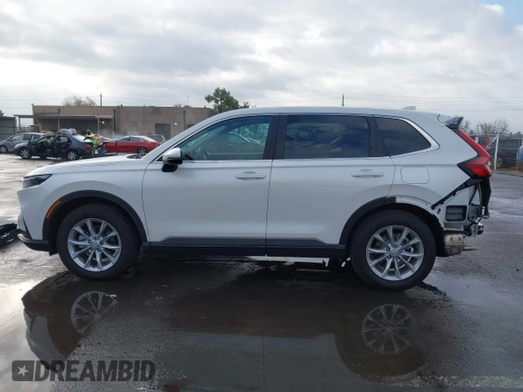 2025 Honda CR-V EX-L with VIN 2HKRS4H70SH418137, listed as a IAAI auction lot 41067968 with 4,701 mi miles and . Bid and sale history available at DreamBid. Image 15.