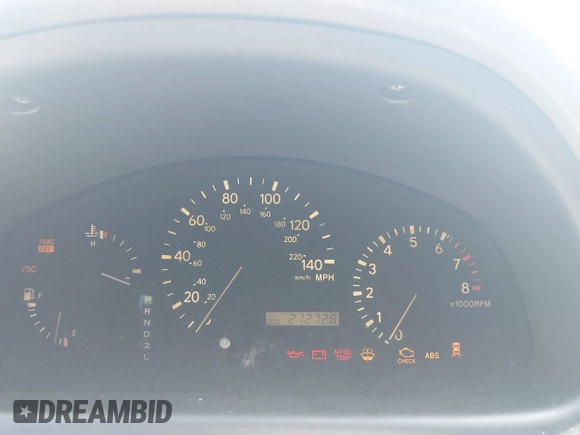 2001 Lexus RX 300 with VIN JTJGF10U410088393, listed as a IAAI auction lot 41864872 with 212,728 mi miles and . Bid and sale history available at DreamBid. Image 7.