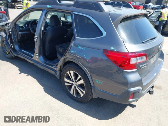 2019 Subaru Outback Limited with VIN 4S4BSANC9K3355791, listed as a IAAI auction lot 42304147 with 50,923 mi miles and . Bid and sale history available at DreamBid. Image 3.