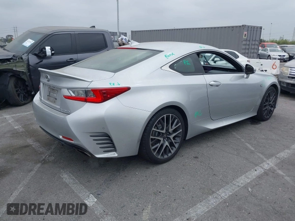2016 Lexus RC 350 F Sport z VIN JTHHE5BC8G5012451, wystawiony jako IAAI lot #42373744 z przebiegiem 98 886 mil mil oraz . Historia ofert i sprzedaży dostępna na DreamBid. Obrazek 4.