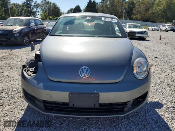2012 Volkswagen Beetle Entry с VIN 3VWFP7AT7CM646271, выставлен на аукционе Copart как лот 75275464 с пробегом 139 918 миль миль и Списание • Salvage title. История ставок и продаж доступна на DreamBid. Изображение 5.