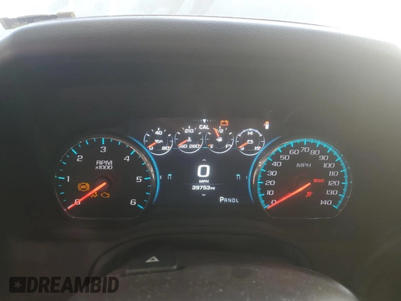 2019 GMC Yukon Denali with VIN 1GKS1CKJ7KR370524, listed as a Copart auction lot 77344394 with 39,753 mi miles and Salvage Title. Bid and sale history available at carsss.com. Image 9.