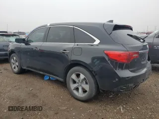 2014 Acura MDX with VIN 5FRYD3H2XEB015661, listed as a Copart auction lot 42613665 with 173,046 mi miles and Salvage Title. Bid and sale history available at carsss.com. Image 2.