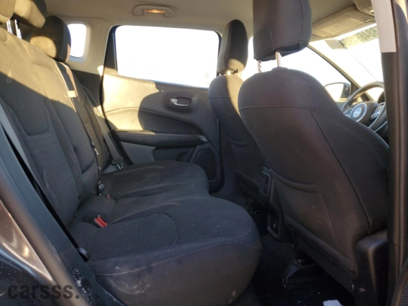2021 Jeep Compass Sport with VIN 3C4NJDAB7MT501437, listed as a Copart auction lot 88469195 with NaN miles and Salvage Title. Bid and sale history available at carsss.com. Image 12.