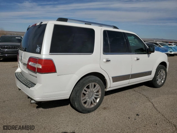 2012 Lincoln Navigator with VIN 5LMJJ2H56CEL08366, listed as a Copart auction lot 46356665 with 202,615 mi miles and Salvage Title. Bid and sale history available at carsss.com. Image 3.