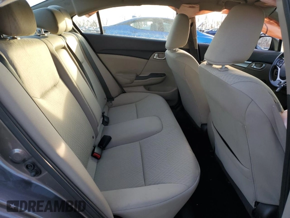 2015 Honda Civic EX with VIN 19XFB2F81FE292688, listed as a Copart auction lot 41737485 with 46,710 mi miles and Salvage Title. Bid and sale history available at carsss.com. Image 11.