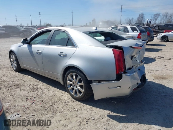 2009 Cadillac CTS AWD w/1SA with VIN 1G6DH577190106497, listed as a IAAI auction lot 41754632 with 86,392 mi miles. Bid and sale history available at carsss.com. Image 3.