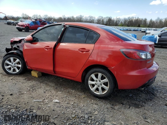 2011 Mazda 3 i Touring with VIN JM1BL1VG8B1477462, listed as a Copart auction lot 53268995 with 118,510 mi miles and Salvage Title. Bid and sale history available at DreamBid. Image 2.