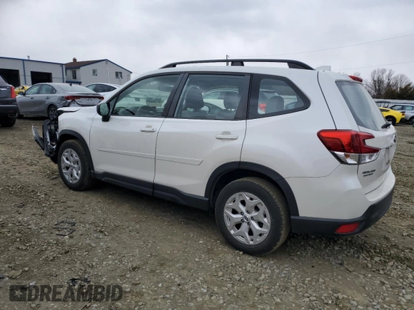2021 Subaru Forester with VIN JF2SKADCXMH444220, listed as a Copart auction lot 45751985 with 42,700 mi miles and Salvage Title. Bid and sale history available at carsss.com. Image 2.