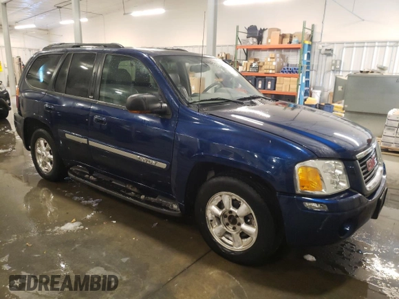 2003 GMC Envoy SLT with VIN 1GKDT13S132184373, listed as a Copart auction lot 46138705 with 130,612 mi miles and Salvage Title. Bid and sale history available at carsss.com. Image 4.