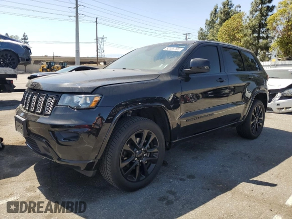 2017 Jeep Grand Cherokee Laredo with VIN 1C4RJFAG4HC873389, listed as a Copart auction lot 58186995 with Not provided miles and Clean title. Bid and sale history available at DreamBid. Image 1.