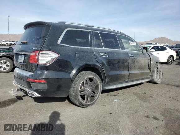 2015 Mercedes-Benz GL-Class GL 63 AMG with VIN 4JGDF7EE0FA532201, listed as a Copart auction lot 84763884 with 0 mi miles and Salvage Title. Bid and sale history available at carsss.com. Image 3.