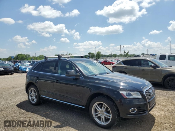 2014 Audi Q5 Premium Plus with VIN WA1LFAFP2EA114549, listed as a Copart auction lot 64859955 with 116,988 mi miles and Clean title. Bid and sale history available at DreamBid. Image 4.
