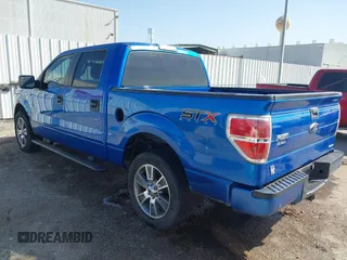 2014 Ford F-150 XL with VIN 1FTEW1CM9EFC15292, listed as a IAAI auction lot 41813091 with 125,339 mi miles. Bid and sale history available at carsss.com. Image 3.