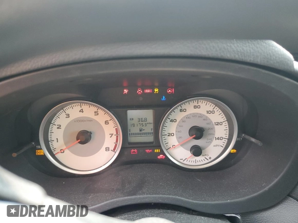 2013 Subaru Impreza с VIN JF1GJAA63DG031024, выставлен на аукционе Copart как лот 59329475 с пробегом 191 753 миль миль и Списание • Salvage title. История ставок и продаж доступна на DreamBid. Изображение 9.