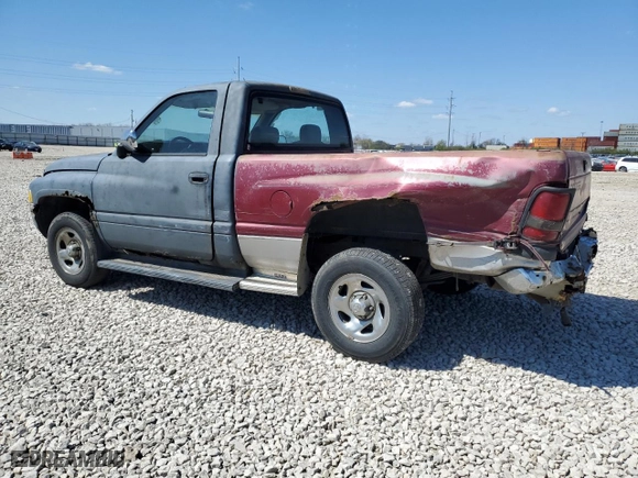 1995 Dodge Ram 1500 with VIN 1B7HC16Z4SS234817, listed as a Copart auction lot 53002615 with 235,643 mi miles and Salvage Title. Bid and sale history available at carsss.com. Image 2.