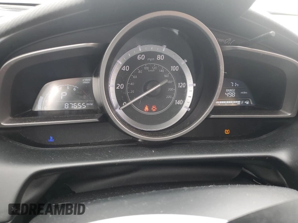 2017 Mazda CX-3 Sport with VIN JM1DKDB7XH0154076, listed as a Copart auction lot 86657104 with 87,655 mi miles and Salvage Title. Bid and sale history available at carsss.com. Image 9.