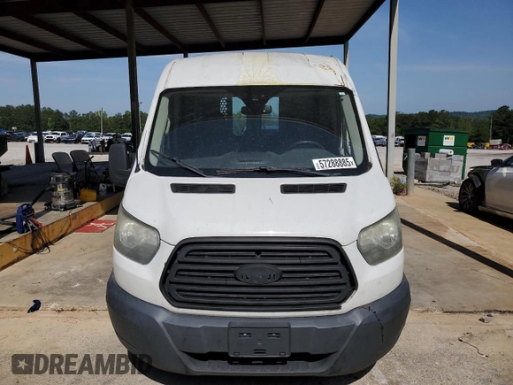 2015 Ford Transit Cargo with VIN 1FTNR2CG0FKA40351, listed as a Copart auction lot 57288885 with 348,368 mi miles and Clean title. Bid and sale history available at DreamBid. Image 5.