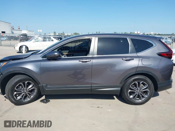 2020 Honda CR-V EX-L with VIN 2HKRW1H83LH423622, listed as a IAAI auction lot 41985902 with 1 mi miles. Bid and sale history available at carsss.com. Image 14.