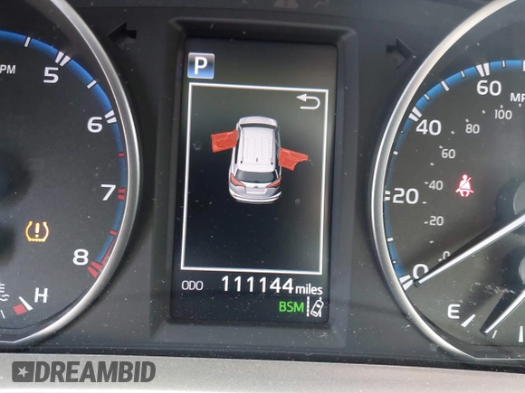 2018 Toyota RAV4 XLE with VIN JTMWFREV1JJ169926, listed as a IAAI auction lot 41464920 with 111,144 mi miles. Bid and sale history available at carsss.com. Image 15.