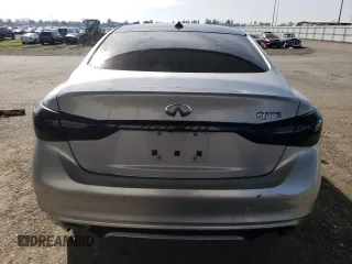 2019 Infiniti Q50 RED SPORT 400 with VIN JN1FV7AP9KM760846, listed as a Copart auction lot 46466525 with 54,485 mi miles and Salvage Title. Bid and sale history available at carsss.com. Image 6.