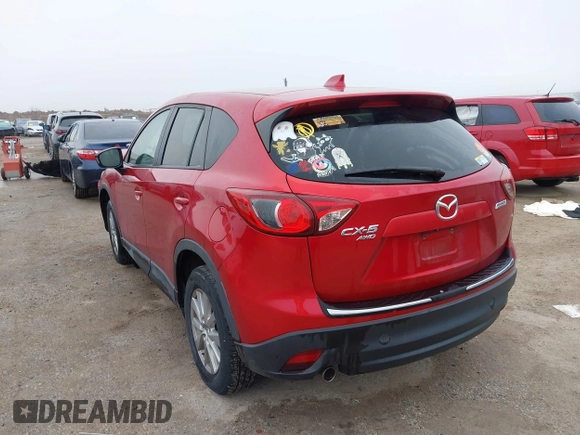 2014 Mazda CX-5 Touring with VIN JM3KE4CYXE0425274, listed as a IAAI auction lot 41510678 with 78,431 mi miles. Bid and sale history available at carsss.com. Image 3.