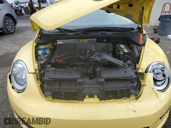 2013 Volkswagen Beetle 2.5L with VIN 3VW5P7AT6DM812504, listed as a Copart auction lot 52156165 with 53,682 mi miles and Salvage Title. Bid and sale history available at DreamBid. Image 11.