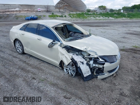2014 Lincoln MKZ z VIN 3LN6L2G96ER833211, wystawiony jako IAAI lot #42352364 z przebiegiem 46 834 mil mil oraz . Historia ofert i sprzedaży dostępna na DreamBid. Obrazek 1.