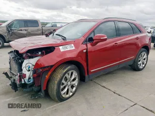 2020 Cadillac XT5 Sport AWD with VIN 1GYKNGRSXLZ224734, listed as a Copart auction lot 49961705 with Not provided miles and Salvage title. Bid and sale history available at DreamBid. Image 1.