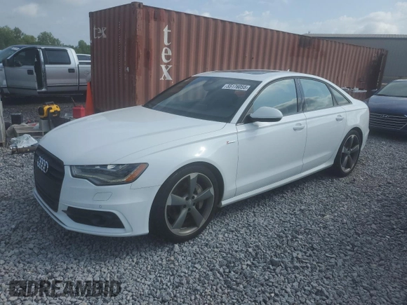 2014 Audi A6 3.0T Prestige with VIN WAUHGAFC6EN132936, listed as a Copart auction lot 55176055 with 113,418 mi miles and Clean Title. Bid and sale history available at carsss.com. Image 1.