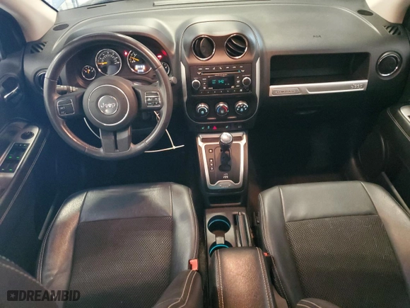 2014 Jeep Compass Latitude with VIN 1C4NJDEB1ED665042, listed as a Copart auction lot 53981545 with 171,299 mi miles and Clean Title. Bid and sale history available at carsss.com. Image 8.