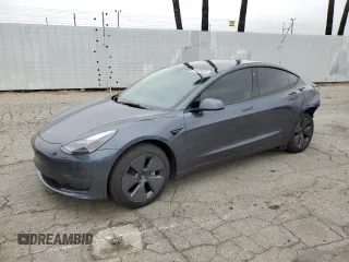 2023 Tesla Model 3 с VIN 5YJ3E1EA3PF620536, выставлен на аукционе Copart как лот 54509885 с пробегом 11 483 миль миль и Списание • Salvage title. История ставок и продаж доступна на DreamBid. Изображение 1.