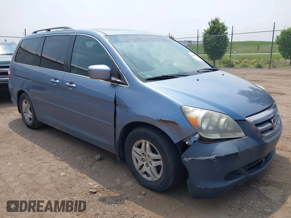 2007 Honda Odyssey EX-L с VIN 5FNRL386X7B125401, выставлен на аукционе IAAI как лот 42481399 с пробегом Не указан миль и . История ставок и продаж доступна на DreamBid. Изображение 1.