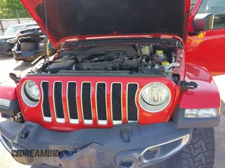 2019 Jeep Wrangler Unlimited Sahara with VIN 1C4HJXEG7KW551864, listed as a IAAI auction lot 42170875 with 115,695 mi miles and . Bid and sale history available at DreamBid. Image 10.