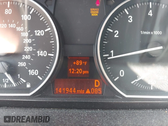2009 BMW 1 Series 135i with VIN WBAUN93569VK40357, listed as a IAAI auction lot 42412038 with 141,944 mi miles and . Bid and sale history available at DreamBid. Image 7.