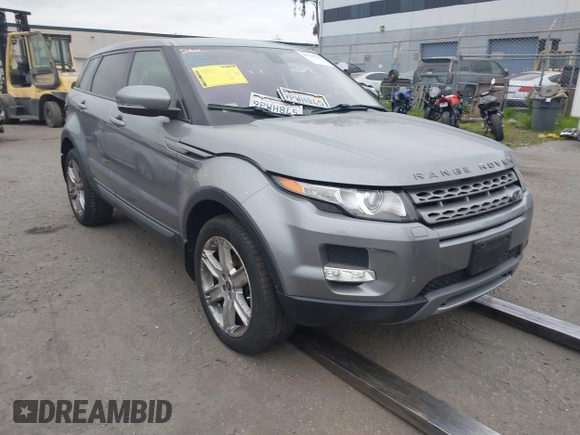 2013 Land Rover Range Rover Evoque Pure Plus with VIN SALVP2BGXDH850404, listed as a IAAI auction lot 41769767 with 59,201 mi miles. Bid and sale history available at carsss.com. Image 1.