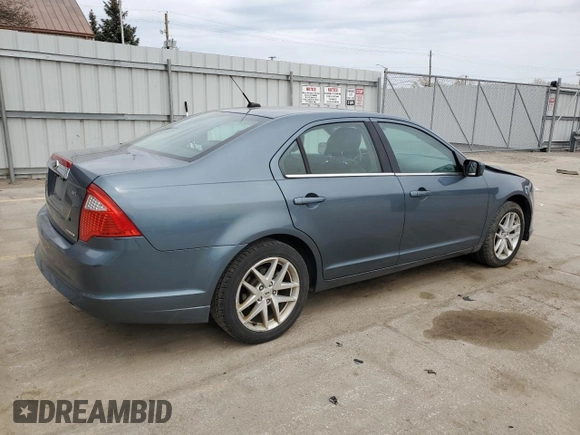 2012 Ford Fusion SEL with VIN 3FAHP0JG3CR357497, listed as a Copart auction lot 53623375 with 110,776 mi miles and Salvage Title. Bid and sale history available at carsss.com. Image 3.