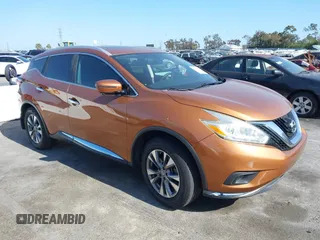 2017 Nissan Murano S z VIN 5N1AZ2MG6HN158415, wystawiony jako IAAI lot #42281960 z przebiegiem 78 723 mil mil oraz . Historia ofert i sprzedaży dostępna na DreamBid. Obrazek 1.