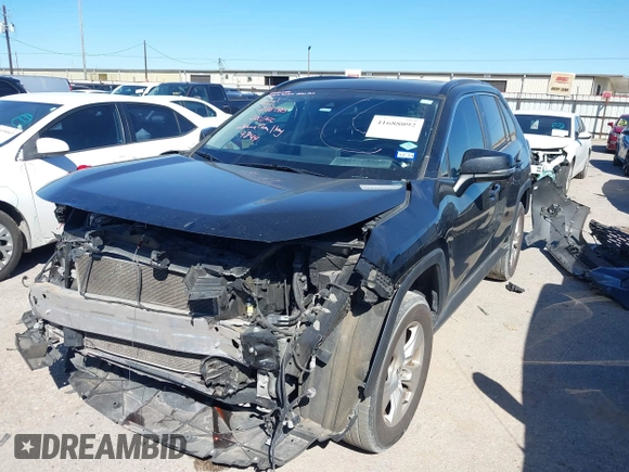 2019 Toyota RAV4 XLE with VIN JTMW1RFV4KD009844, listed as a IAAI auction lot 41688092 with 86,241 mi miles. Bid and sale history available at carsss.com. Image 19.