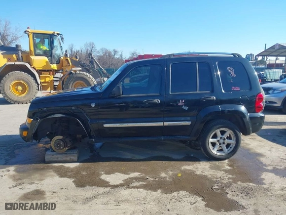2007 Jeep Liberty Limited with VIN 1J4GL58K57W651814, listed as a IAAI auction lot 41699842 with 312,733 mi miles. Bid and sale history available at carsss.com. Image 15.
