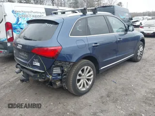 2016 Audi Q5 Premium Plus with VIN WA1L2AFP4GA046673, listed as a IAAI auction lot 41012010 with 52,553 mi miles. Bid and sale history available at carsss.com. Image 4.