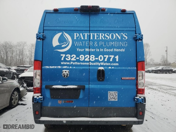 2014 Ram ProMaster Cargo Van with VIN 3C6TRVDD6EE131078, listed as a Copart auction lot 86065804 with 113,581 mi miles and Salvage Title. Bid and sale history available at carsss.com. Image 6.