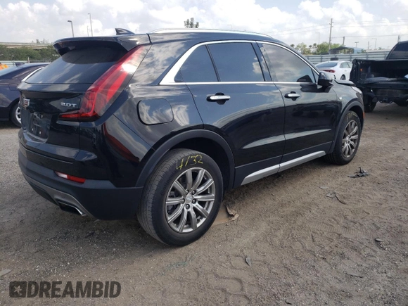 2019 Cadillac XT4 FWD Premium Luxury with VIN 1GYFZCR40KF222104, listed as a Copart auction lot 43570333 with 38,281 mi miles. Bid and sale history available at carsss.com. Image 3.