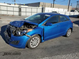 2017 Hyundai Elantra GT with VIN KMHD35LHXHU379810, listed as a Copart auction lot 87701295 with 137,011 mi miles and Salvage Title. Bid and sale history available at carsss.com. Image 1.