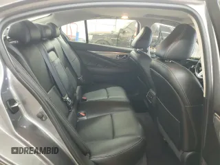 2019 Infiniti Q50 Luxe with VIN JN1EV7AR9KM591571, listed as a Copart auction lot 61782675 with 38,544 mi miles and Salvage title. Bid and sale history available at DreamBid. Image 10.