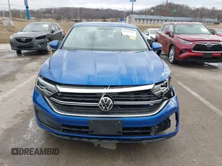 2023 Volkswagen Jetta S with VIN 3VW5M7BU0PM027528, listed as a IAAI auction lot 41526397 with 10,632 mi miles and . Bid and sale history available at DreamBid. Image 12.