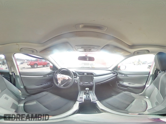 2018 Honda Civic EX with VIN 2HGFC2F7XJH506726, listed as a Copart auction lot 47131355 with 138,263 mi miles and Salvage Title. Bid and sale history available at DreamBid. Image 14.