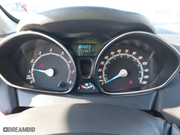 2019 Ford Fiesta SE with VIN 3FADP4BJ4KM160172, listed as a IAAI auction lot 41054213 with 71,147 mi miles. Bid and sale history available at carsss.com. Image 7.