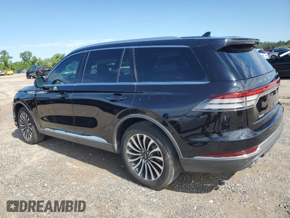 2023 Lincoln Aviator Reserve with VIN 5LM5J7WC2PGL01182, listed as a Copart auction lot 56566495 with 44,247 mi miles and Salvage title. Bid and sale history available at DreamBid. Image 2.