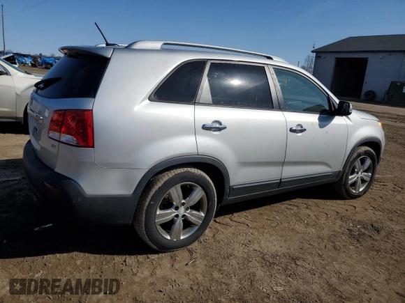 2013 Kia Sorento EX with VIN 5XYKU4A68DG347146, listed as a Copart auction lot 48263405 with 129,198 mi miles and Clean Title. Bid and sale history available at DreamBid. Image 3.